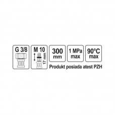 71851 FALA Racord flexibil F/M 3/8" M10x1(17 ..